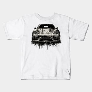 Porsche Panamera Kids T-Shirt